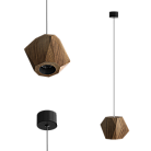 Подвесной (накладной) светильник RUBIK 2 Wooden Lamp под сменную лампу