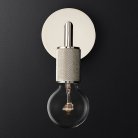 Бра Rh Utilitaire Single Sconce Silver 123286-22 ImperiumLoft