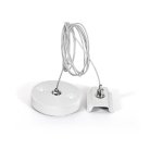 Подвесное крепление для шинопровода LED4U LT.25256 WH LEDtrec magnetic