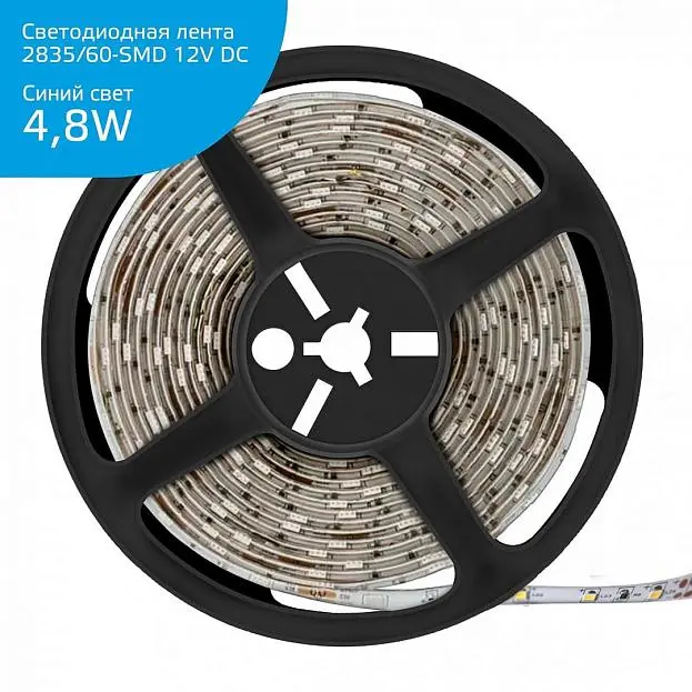 Светодиодная лента 356000505 Gauss 4,8W/m 60LED/m 2835SMD синий 5M