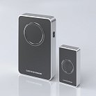 Звонок беспроводной Elektrostandard DBQ27M WL чёрный/серебро 38M IP20 a055696