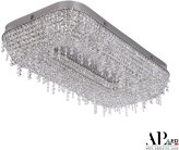 Люстра светодиодная хрустальная APL LED SH622.2.80.B.Ni.4000 Sicilia