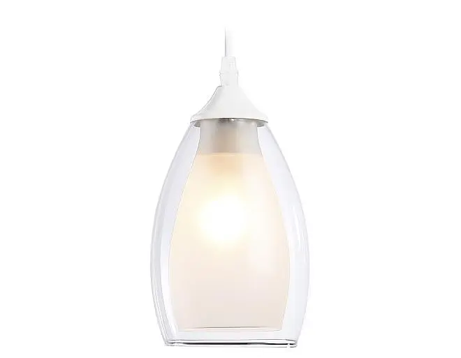 Подвесной светильник Ambrella light TR3534 WH/CL/FR Подвесной светильник Ambrella light TR3534 WH/CL/FR