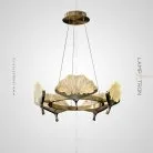 Кольцевые люстры и светильники SELVI 5 плафонов. Lampatron selvi-5 2501-5685