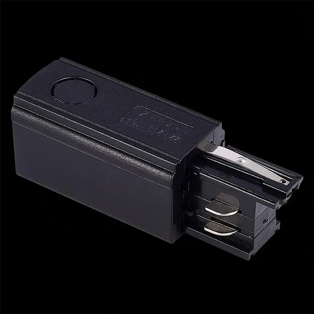 Правый токоподвод для трехфазного шинопровода ST Luce ST030.409.10R Черный