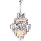 Подвесная люстра NATALI KOVALTSEVA NIAGARA 81424/12C CHROME