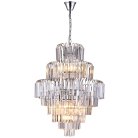 Подвесная люстра NATALI KOVALTSEVA NIAGARA 81424/12C CHROME