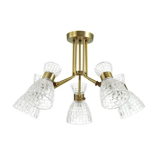Потолочная люстра Lumion 3704/5C JACKIE Потолочная люстра Lumion 3704/5C JACKIE