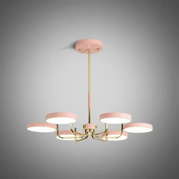 Люстра на штанге TAVIS D78 Pink ImperiumLoft 141056-26 TAVIS01