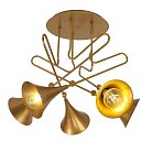 Потолочная люстра Mantra 6352 Jazz Pintura Oro