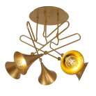 Потолочная люстра Mantra 6352 Jazz Pintura Oro