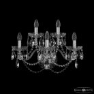 Бра хрустальный Bohemia 1402B/3+2/195/XL Ni