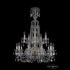 Люстра хрустальная Bohemia 1402/10+5/240/XL-90/2d G