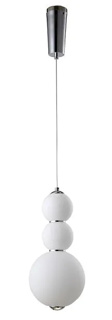 Светильник подвесной Crystal Lux DESI SP3 CHROME/WHITE 0470/203
