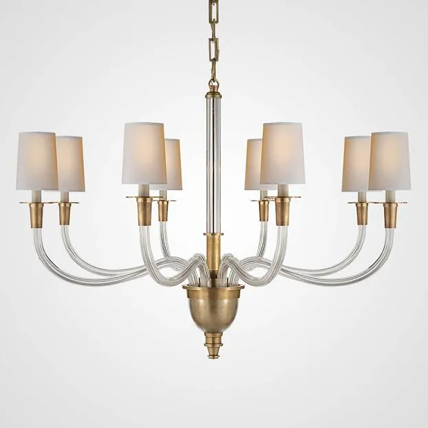 Дизайнерская подвесная люстра VIVIEN D91 8 lamps ImperiumLoft 133219-22 VIVIEN01
