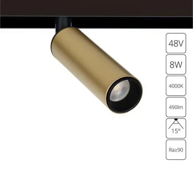 Магнитный трековый светильник Arte Lamp A4660PL-1SG LINEA Магнитный трековый светильник Arte Lamp A4660PL-1SG LINEA