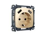 Комплект механизма электрической розетки Ambrella Volt MO609010 QUANT