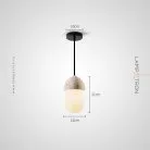 Подвесной светильник ZHEL STONE Тип А Lampatron zhel-stone-a 8661-24201