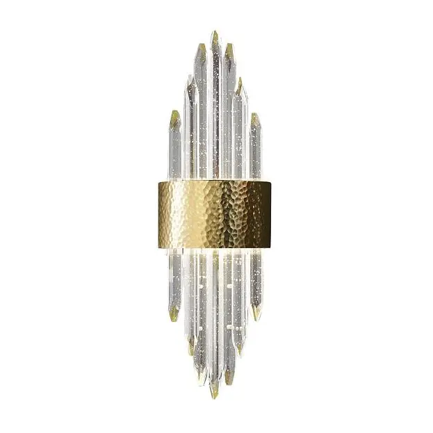 Настенный светильник Delight Collection W98021M brushed brass Aspen Настенный светильник Delight Collection W98021M brushed brass Aspen
