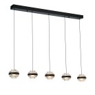 Подвесной светильник Delight Collection MD22030002-5B black/clear Indiana
