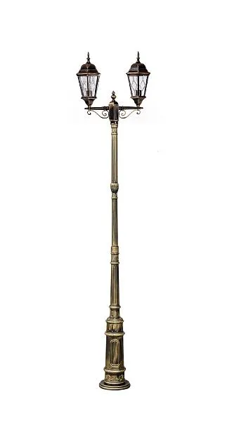 Наземный фонарь Oasis Light 91410MA/E7 Gb ромб ASTORIA 2M