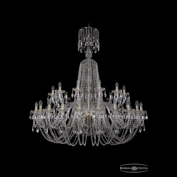 Люстра хрустальная Bohemia 1402/24+12/530/XL-154 G Люстра хрустальная Bohemia 1402/24+12/530/XL-154 G