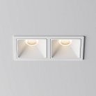 Встраиваемый светильник Maytoni DL043-02-10W3K-SQ-W-1 Alfa LED