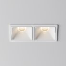 Встраиваемый светильник Maytoni DL043-02-10W3K-SQ-W-1 Alfa LED