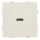 Розетка HDMI 2.0 Type A (механизм), серия Эмили, кашемир, soft touch Stekker 50169 RST00-5118-08