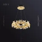 Кольцевые люстры и светильники MARIOLA Размер S Lampatron mariola-s 6447-17380