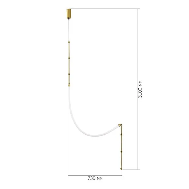 Светильник настенно-потолочный ST-Luce SL6132.301.20 STRAP Светильник настенно-потолочный ST-Luce SL6132.301.20 STRAP