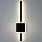 Бра светодиодное с выключателем Чёрное Citilux CL203401 Стиг