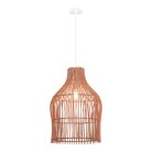 Светильник подвесной Белый/Розовый E27 1*40W ST-Luce SL1513.513.01 CESTA