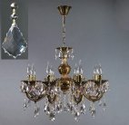 Подвесная люстра Ambiente 8818/8 PB New Leaf