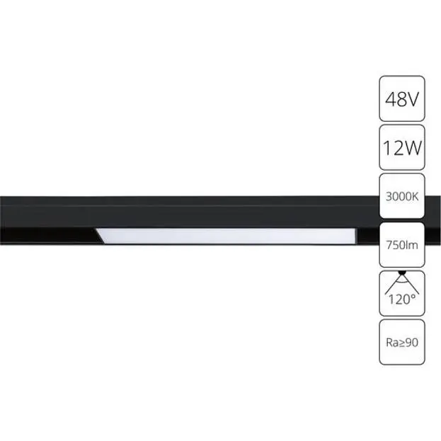 Трековый светильник Arte Lamp A4642PL-1BK Linea Трековый светильник Arte Lamp A4642PL-1BK Linea