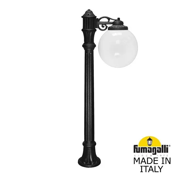 Садовый светильник-столбик FUMAGALLI G30.163.S10.AYF1R ALOE.R/ BISSO/G300 1L GLOBE 300 Садовый светильник-столбик FUMAGALLI G30.163.S10.AYF1R ALOE.R/ BISSO/G300 1L GLOBE 300