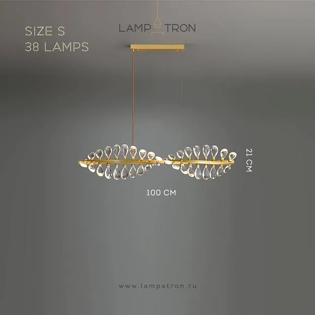 Реечный, рядный светильник GLORIOLE TWIRL LINE Размер S. 38 LED. Lampatron gloriole-twirl-line-s 9130-26013 Реечный, рядный светильник GLORIOLE TWIRL LINE Размер S. 38 LED. Lampatron gloriole-twirl-line-s 9130-26013