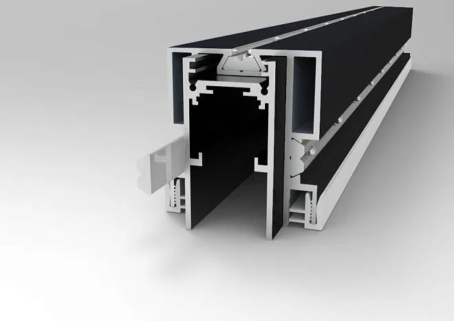 Профиль с демпф. системой в натяжной потолок (ПВХ+ТКАНЬ) ST Luce ST003.429.02 SKYLINE 48