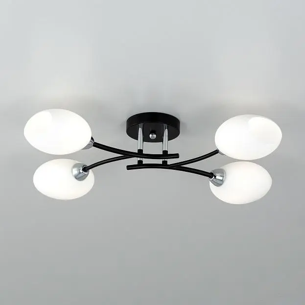 Люстра потолочная Чёрная Citilux CL148145 Флорида Люстра потолочная Чёрная Citilux CL148145 Флорида