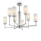 Люстра на штанге Freya FR5184PL-08CH Agnes