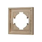 Рамка пластиковая FRM-TENDO-PL-1-GD (Arlight, Песочный) 053838