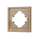 Рамка пластиковая FRM-TENDO-PL-1-GD (Arlight, Песочный) 053838