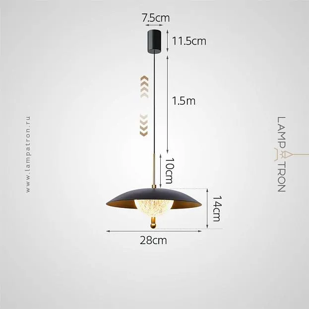 Подвесной светильник BOGE С лифтом Lampatron boge-lift 9007-25571 Подвесной светильник BOGE С лифтом Lampatron boge-lift 9007-25571