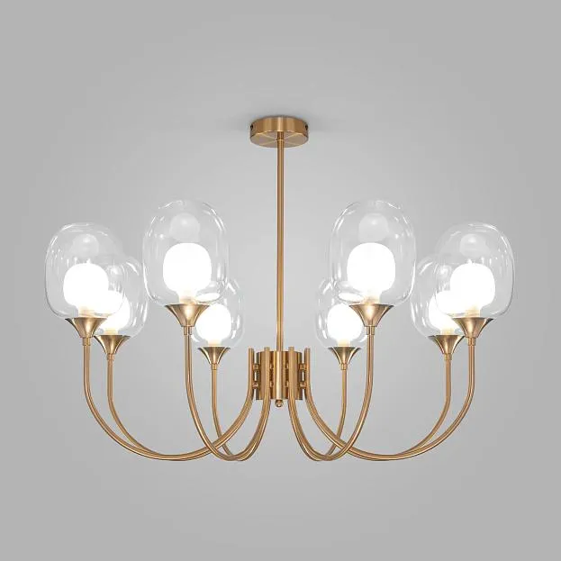 Подвесной светильник Eurosvet 70217/8 латунь a064748 Spritz