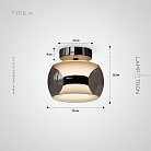 Потолочный светильник Lampatron ELISER CH Тип А eliser-ch-a 9302-26548