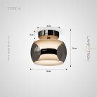 Потолочный светильник Lampatron ELISER CH Тип А eliser-ch-a 9302-26548