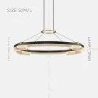 Кольцевые люстры и светильники MARGA Размер M Lampatron 5686-14805