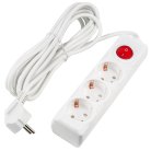 Розеточные блоки, удлинители Uniel S-GCU3-5B WHITE Ultra