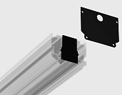 Заглушка цвет черный 220V Ambrella light GL1066 BK track system