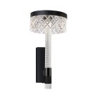 Настенный светильник Delight Collection MB21020075-1A matt black Diamond cut